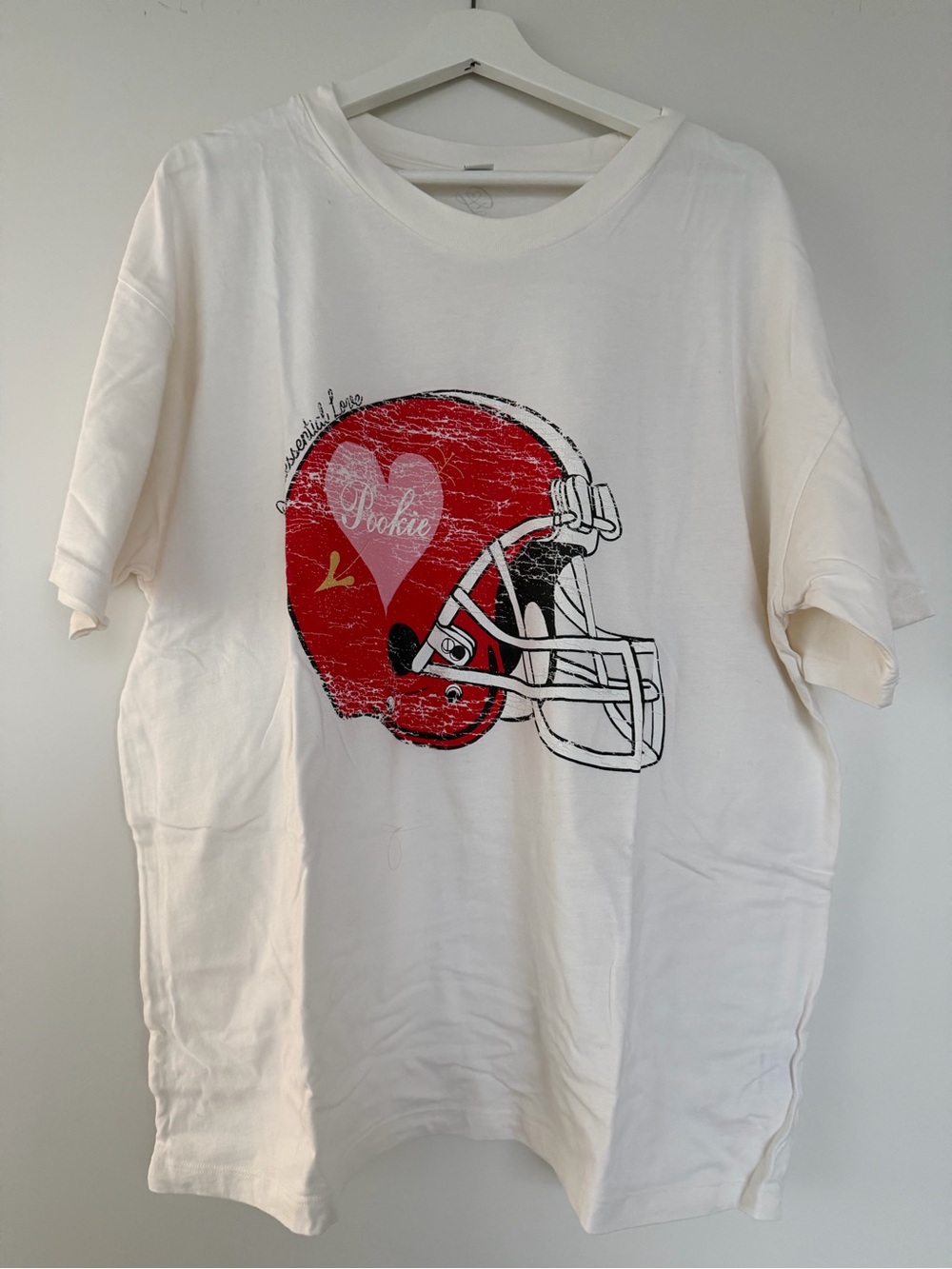 Quintessential Love Football
Pookie Oversized Tee Size Medium